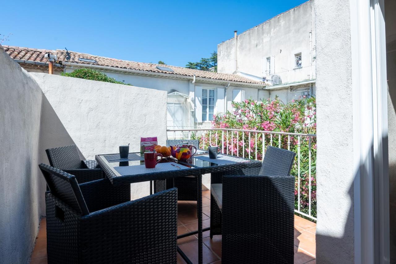Ferienwohnung Le Pandora, Proche Tour Magne, Parking Et Terrasse Nîmes Exterior foto